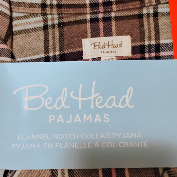 BEDHEAD Women's PAJAMAS 2PC NOTCH COLLAR SET Size xxl Teal - Picture 2 of 4